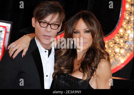 Director Steve Antin and sister Robin Antin arriving for the premiere of 'Burlesque' held at Grauman's Chinese Theatre in Hollywood, Los Angeles, CA, USA on November 15, 2010. Photo by Lionel Hahn/ABACAPRESS.COM Stock Photo