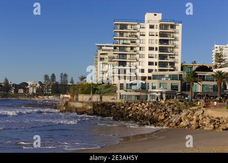 Beach erosion at Cronulla Sutherland Shire Sydney New South Wales Australia Stock Photo