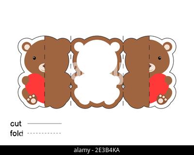 Printable Teddy Bear Template