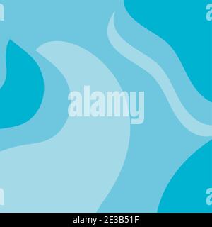 Abstract blue Background Liquid Fluid Template. Vector illustration Stock Vector
