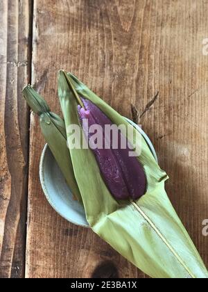 Casa Muchi, Okinawan Cuisine, Japan Stock Photo