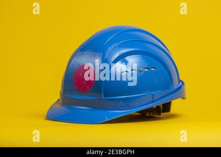 Studio colorful contrast industrial object concept. Stock Photo