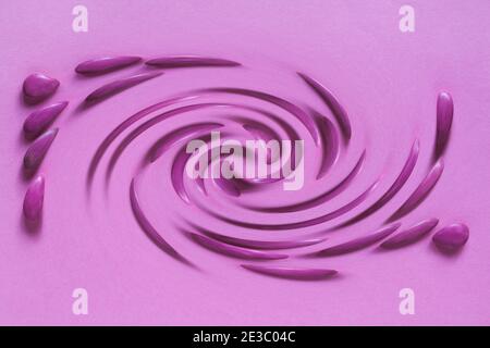 pink purple abstract swirl swirls background Stock Photo