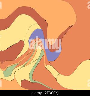 Distressed Color Overlay Texture Stock Vector