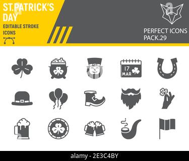 saint-patrick-s-day-glyph-icons-set-march-17-feast-of-st-patrick