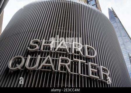 The Shard Quarter, London Bridge Area, London, UK. Stock Photo
