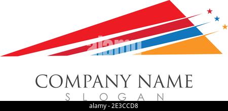Faster Logo Template vector icon illustration design Stock Vector