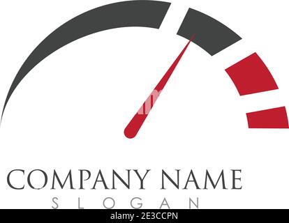 Faster Logo Template vector icon illustration design Stock Vector