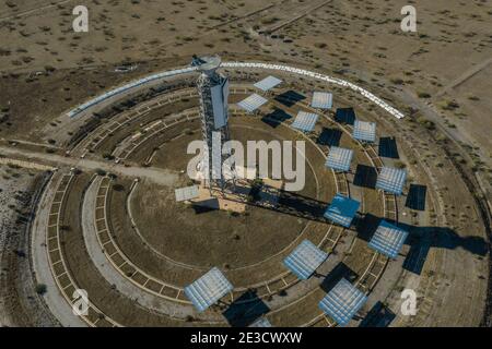 Drone aerial Photography of the Plataforma Solar de Almería Center for ...