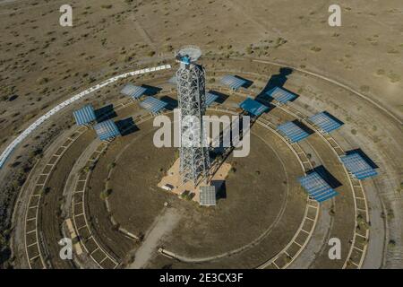 Drone aerial Photography of the Plataforma Solar de Almería Center for ...