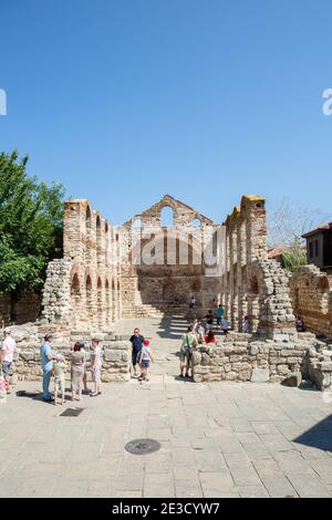 Church of Saint Sophia, Nessebar Old Town, Bulgaria Stock Photo