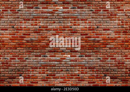 Beautiful brick walls that are not plastered background and texture. Background of old vintage brick walls. Stock Photo