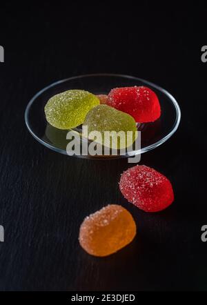 marmalade of various colors Stock Photo