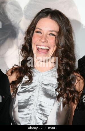 Cast member Evangeline Lilly arriving for the premiere of 'Afterwards' held at the Gaumont Ambassade theater in Paris, France on January 5, 2009. Photo by Denis Guignebourg/ABACAPRESS.COM Stock Photo