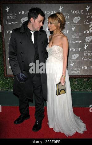 Joel Madden and Nicole Richie arriving for the Art of Elysium 2nd Annual Heaven Gala held at Vibiana downtown Los Angeles, CA, USA on January 10, 2009. Photo by Lionel Hahn/ABACAPRESS.COM Stock Photo
