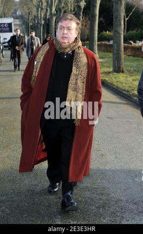 Dominique Besnehard attending the funeral ceremony of French producer, director and actor Claude Berri at Bagneux cemetery near Paris, France on January 15, 2009. Photo by ABACAPRESS.COM Stock Photo