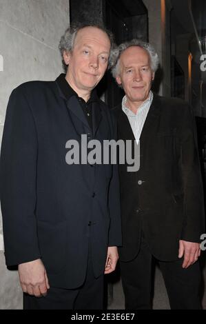 Jean-Pierre Dardenne and Luc Dardenne attending the 14th Annual 'Ceremonie Des Lumieres' held at Paris city hall in Paris, France on January 19, 2009. Photo by Thierry Orban/ABACAPRESS.COM Stock Photo