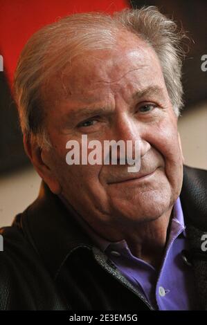 EXCLUSIVE. French actor Pierre Mondy poses during the 16th 'Fantastic'Arts Film Festival in Gerardmer, France on January 31, 2009. Photo by Giancarlo Gorassini/ABACAPRESS.COM Stock Photo