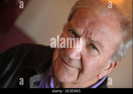 EXCLUSIVE. French actor Pierre Mondy poses during the 16th 'Fantastic'Arts Film Festival in Gerardmer, France on January 31, 2009. Photo by Giancarlo Gorassini/ABACAPRESS.COM Stock Photo