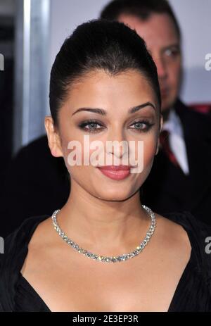 Actress Aishwarya Rai Bachchan attends the premiere of 'The Pink Panther 2' at the Ziegfeld Theater in New York City, NY, USA, on February 3, 2009. Photo by Gregorio Binuya/ABACAPRESS.COM Stock Photo