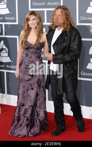 Alison Krauss and Robert Plant arriving at the 51st Annual Grammy Awards, held at the Staples Center in Los Angeles, CA, USA on February 8, 2009. Photo by Lionel Hahn/ABACAPRESS.COM Stock Photo