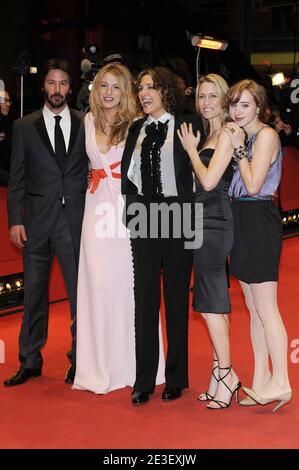Keanu Reeves, Blake Lively, Robin Wright Penn, Zoe Kazan and director Rebecca Miller attend the premiere of 'The Private Lives of Pippa Lee' as part of the 59th Berlin Film Festival in Berlin, Germany on February 9, 2009. Photo by Mehdi Taamallah/ABACAPRESS.COM Stock Photo