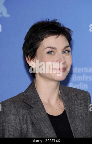 Actress Christiane Paul poses at the photocall for his film 'The Dust of Time' at the 59th Berlin International Film Festival in Berlin, Germany, on February 12, 2009. Photo by Mehdi Taamallah/ABACAPRESS.COM Stock Photo