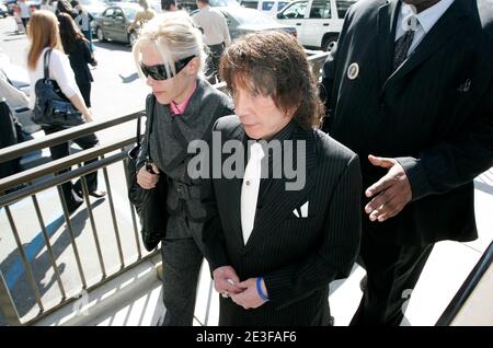 Los Angeles, CA, USA. 29th May, 2009. Music producer PHIL SPECTOR has been sentenced to 19 years to life in prison for the murder of actress Lana Clarkson. A Los Angeles judge sentenced Spector on Friday to 15 years to life for second-degree murder and four years for personal use of a gun. The judge is also ordering restitution payments. The 69-year-old music producer stared impassively at the judge as he spoke. Spector was convicted of second degree murder in April in connection with the shooting death of Clarkson in 2003. PICTURED: Oct 29, 2008 - Los Angeles, California, USA - PHIL Stock Photo