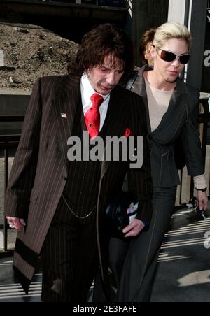 Los Angeles, California, USA. 05th Mar, 2009. PHIL SPECTOR leaves the Los Angeles County Superior Court building after finishing another day of his murder re-trial case. (Credit Image: © Jonathan Alcorn/ZUMA Press) Stock Photo