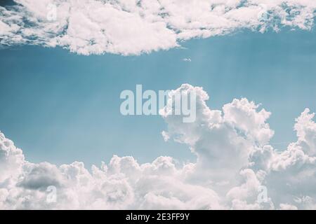 Natural Day Cloudy Sky Abstract Background Stock Photo