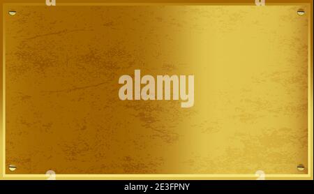 Modern gold metallic background stylish design Stock Vector
