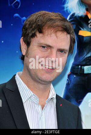 Rainn Wilson arriving at the premiere of 'Monsters vs. Aliens' held at the Gibson Amphitheatre in Universal City in Los Angeles, CA, USA on March 22, 2009. Photo by Lionel Hahn/ABACAPRESS.COM Stock Photo