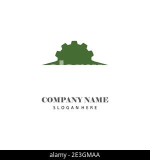 Gear Logo Template vector icon illustration design Stock Vector