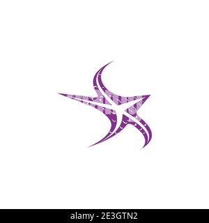 Star Fish Logo Template vector icon illustration design Stock Vector