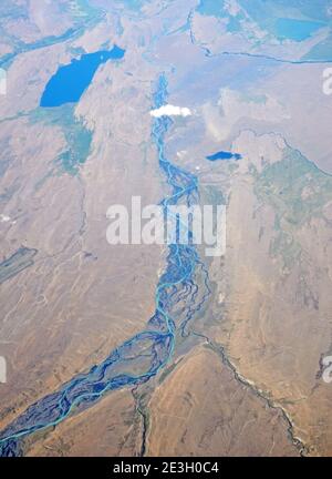 River system - aerial view