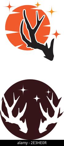 Horn Logo Template vector symbol nature Stock Vector