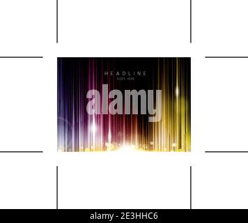 Vector of stylized alphabet and font Stock Vector