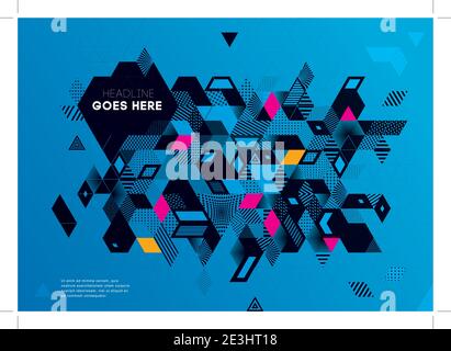 Vector of stylized alphabet and font Stock Vector