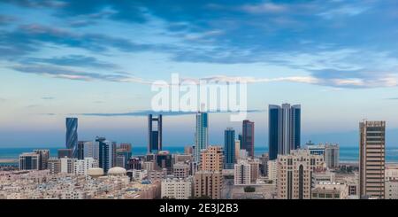 Bahrain, Manama, City skyline Stock Photo