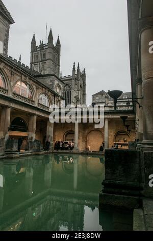 Thermae Bath Spa, Somerset, England, UK. Stock Photo