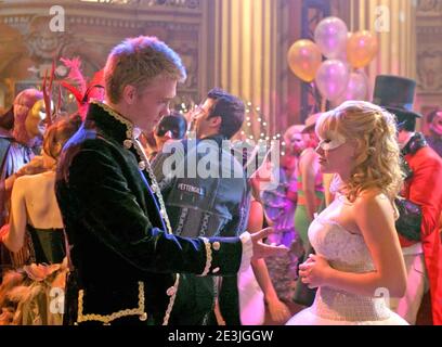 A CINDERELLA STORY 2004 Warner Bros. film with Hilary Duff and Chad Michael Murray Stock Photo