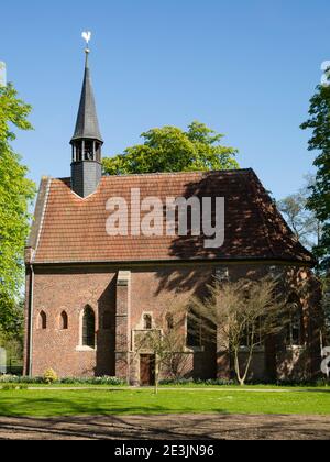 Castle Chapel, Herne, Ruhr Area, North Rhine-Westphalia, Germany, Europe Stock Photo