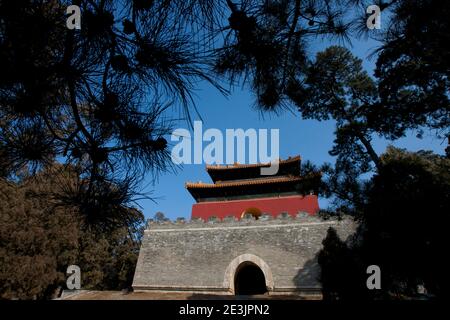 Beijing Ming Dynasty Tombs Scenic Area high quality photo Stock Photo