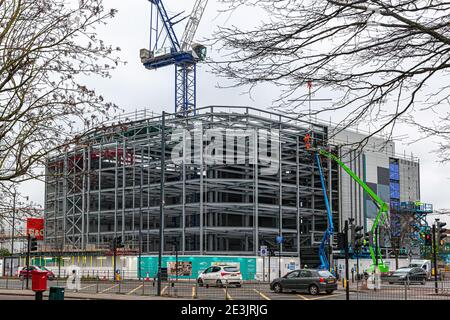 Building construction, London, England, UK. Stock Photo
