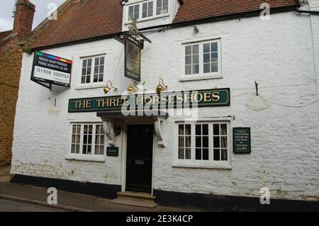 Benjamin Franklin Ecton Village Northamptonshire England Stock Photo