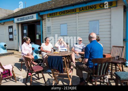 WCSC sailing off the beach Stock Photo