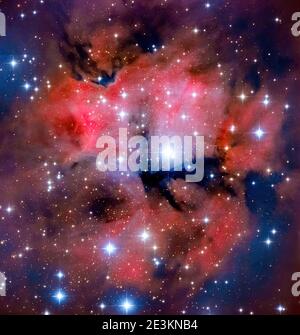 Astrophotography - Gum 15 Nebula Stock Photo