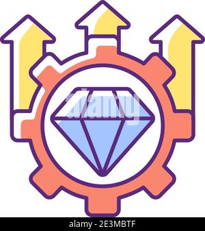 Operational Excellence Vector Icon Isolated On Transparent Background Operational Excellence Logo Concept Stock Vector Image Art Alamy