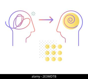 Concept to Idea Generation - Icon as EPS 10 File Stock Vector
