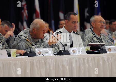 Martin Umbarger, Daniel Krumrei and Gary Sayler Stock Photo